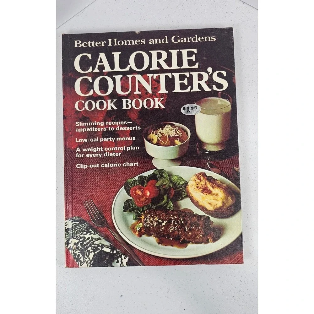 Better Homes and Gardens Calorie Counters Cookbook 1970‎ Vintage W/ Color Photos
